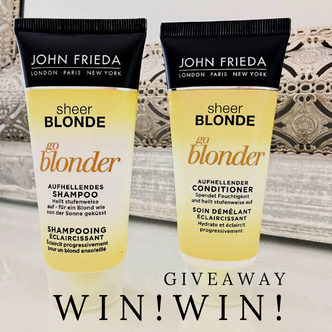 John Frieda Blonde Giveaway