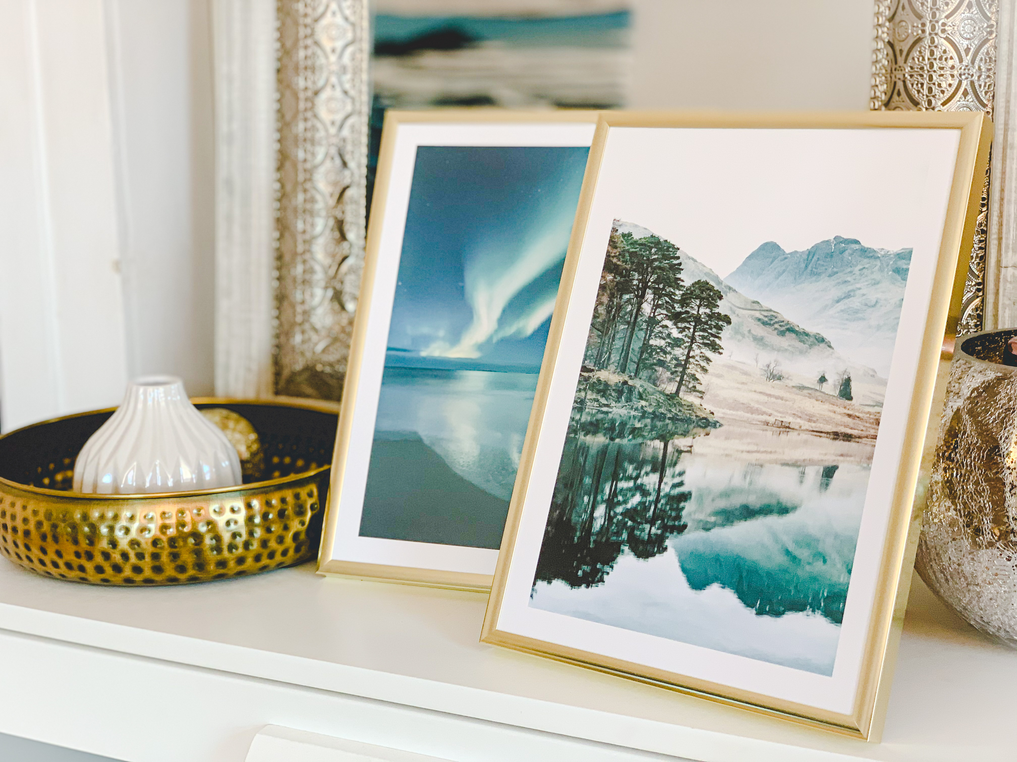 Winter Coziness mit passenden Wandbildern