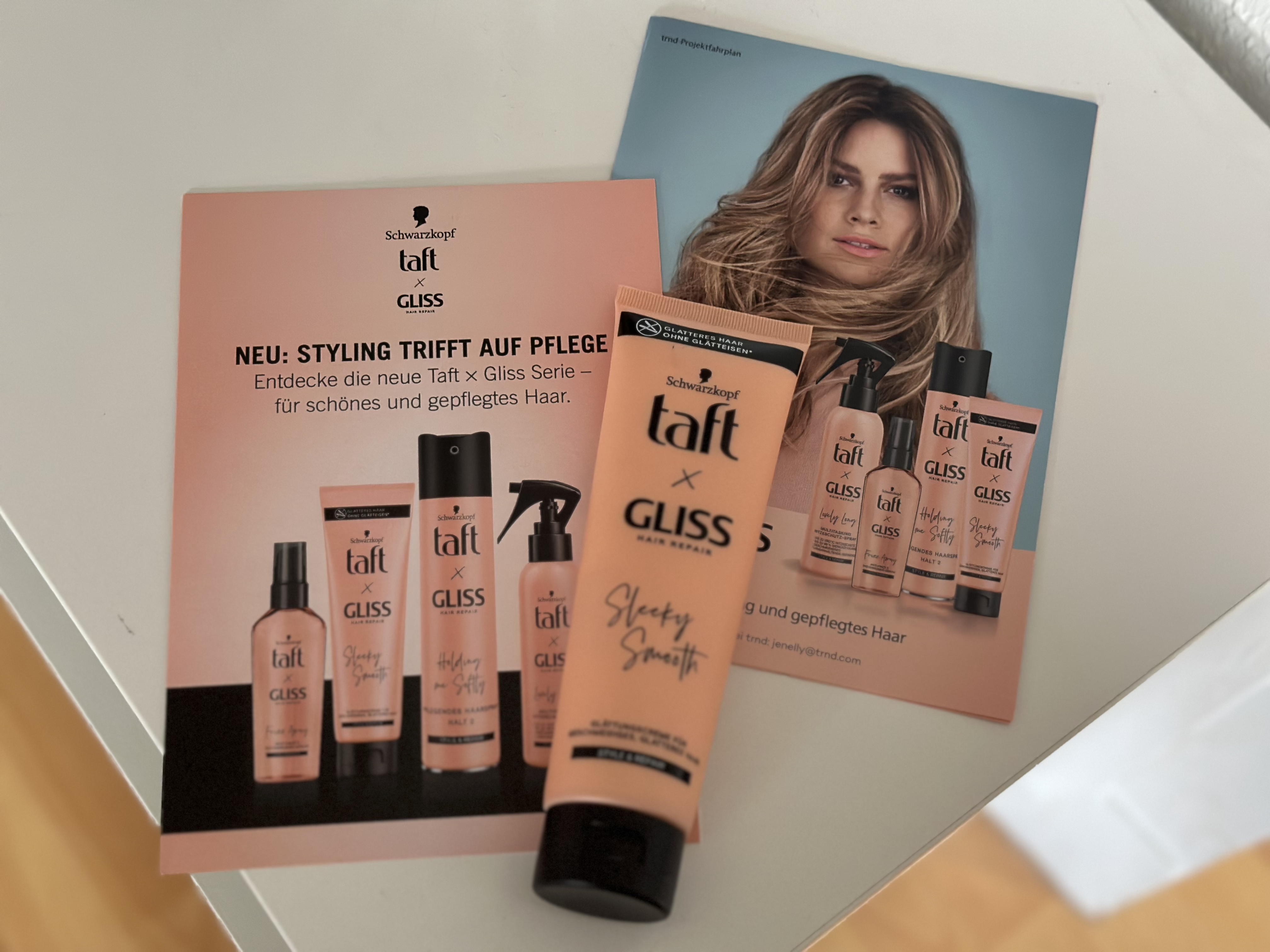 Taft x Gliss Sleeky Smooth Glättungscreme